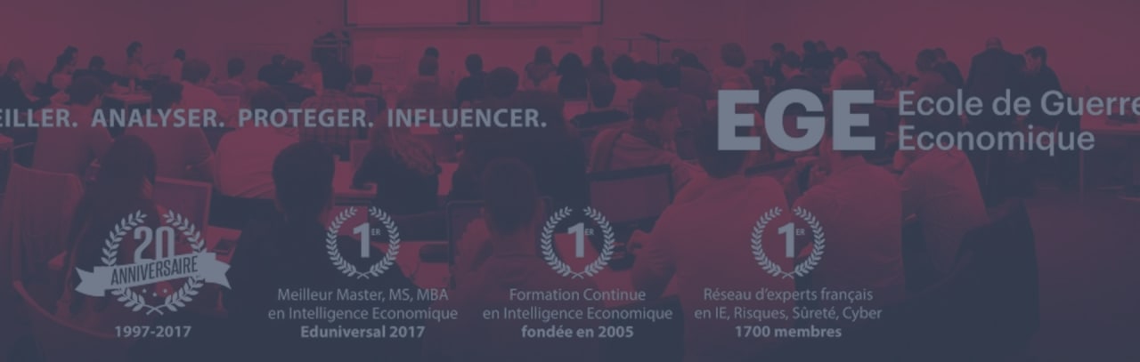 L'Ecole de Guerre Economique MBA商业策略，组织治理和复原力