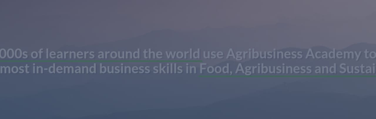 Agribusiness Academy Comida