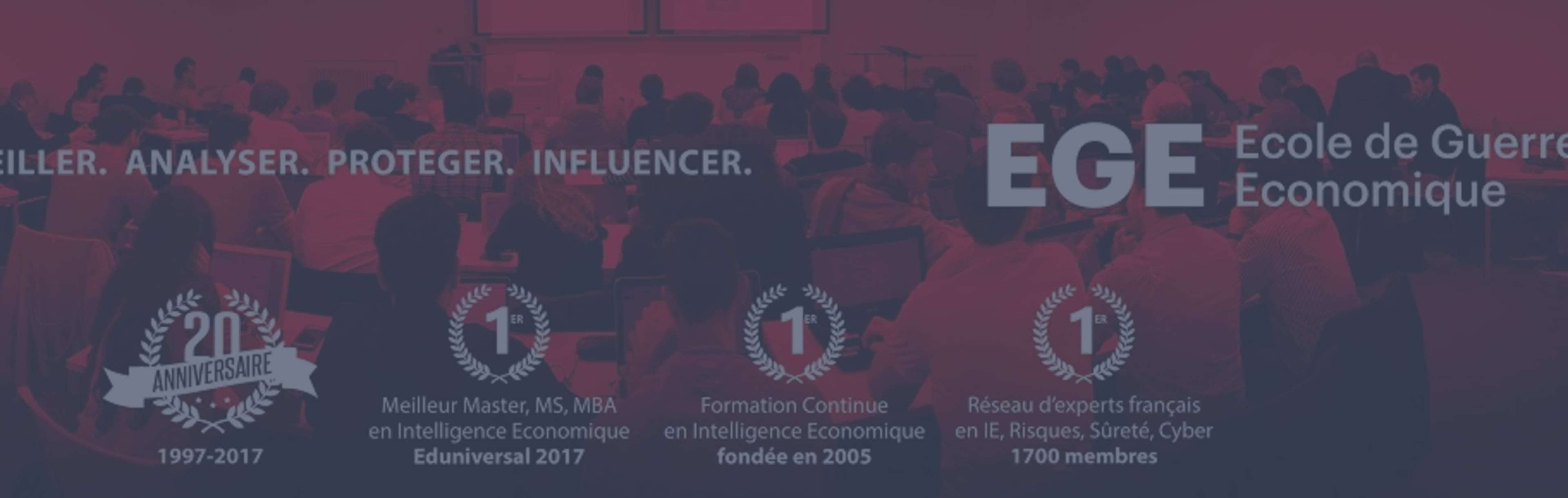 L'Ecole de Guerre Economique MBA спеціалізованої стратегії та економічної розвідки