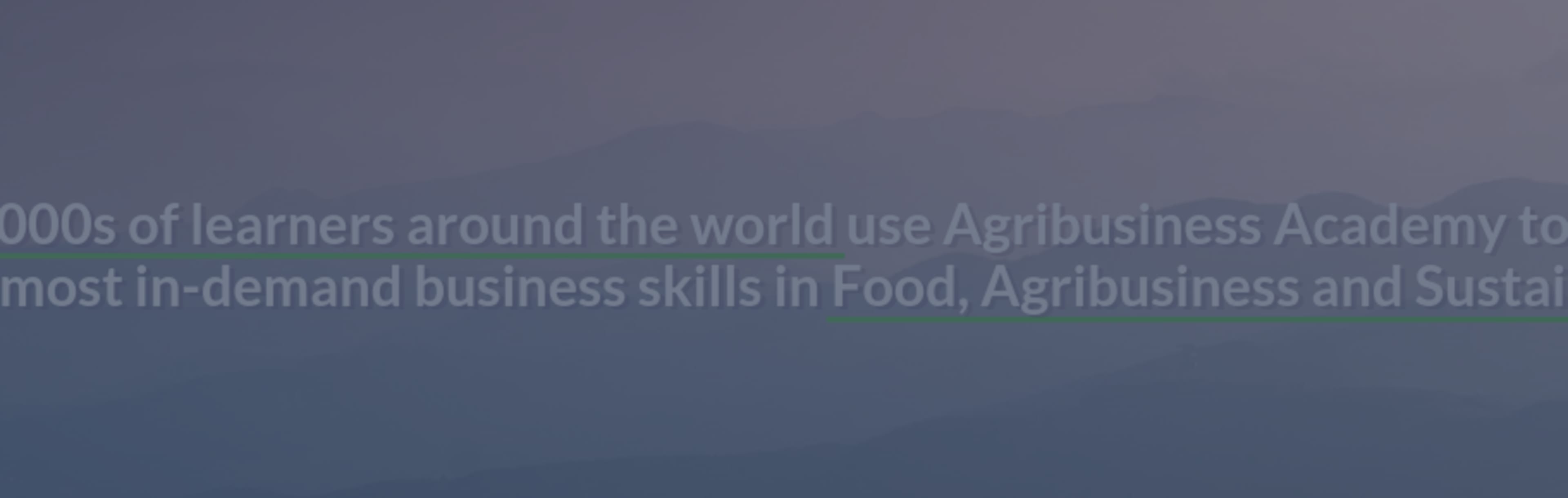 Agribusiness Academy