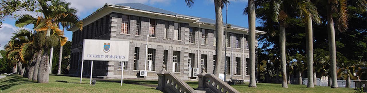 University of Mauritius Licenciatura en Ciencias en Economía y Gestión de Agronegocios