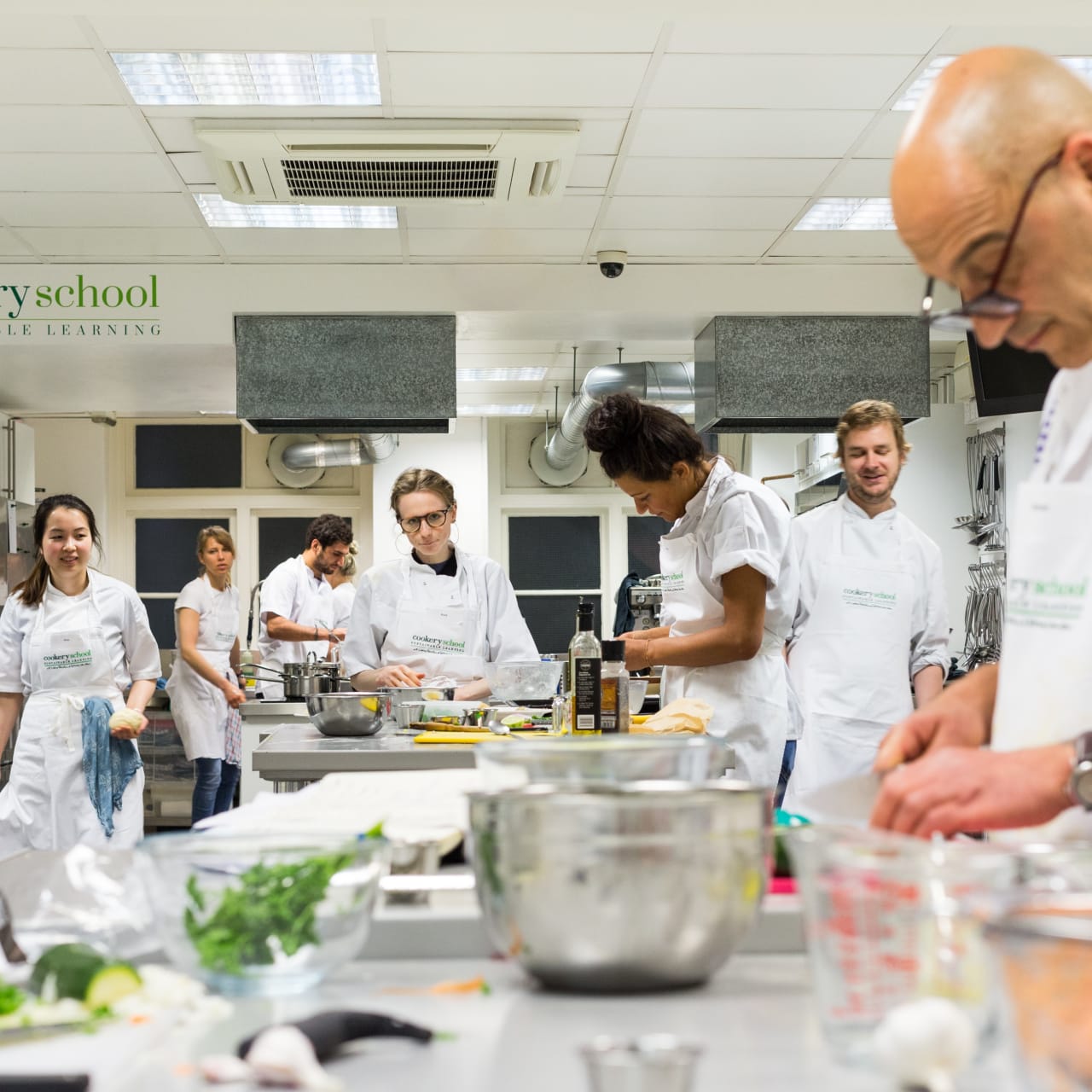 Cookery School at Little Portland Street Professional Cook's Certificate in Food & Wine