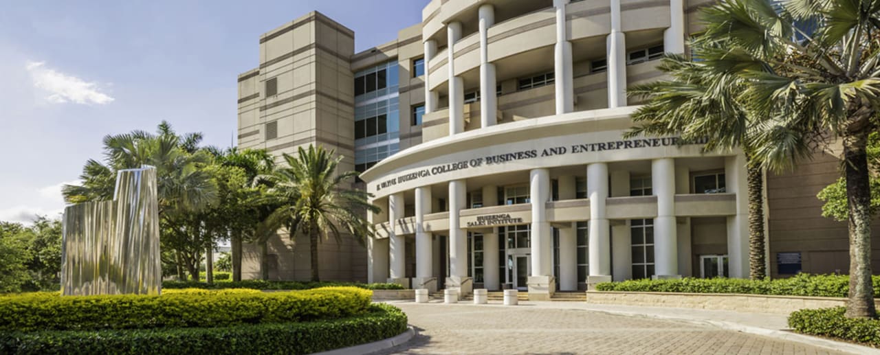 Nova Southeastern University, H. Wayne Huizenga College of Business & Entrepreneurship Master of Science in Real Estate Development