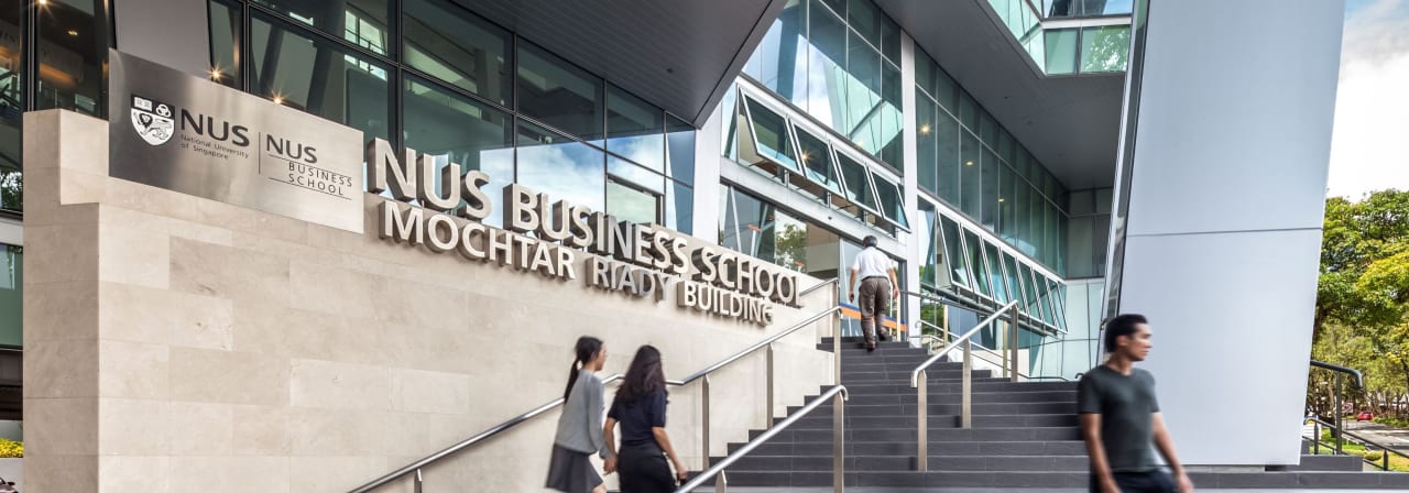 National University of Singapore Business School MSc in Finance