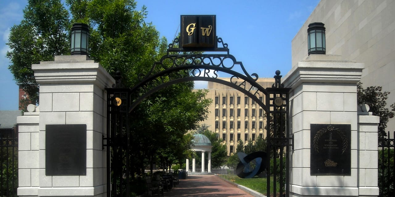 George Washington University - College of Professional Studies Master in cyberbeveiligingsstrategie en informatiebeheer