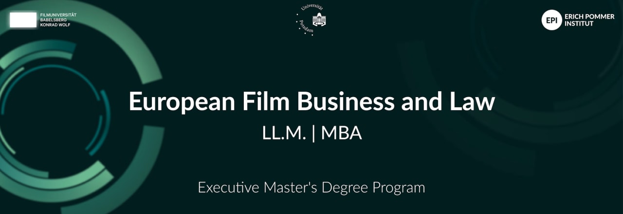 Erich Pommer Institut gGmbH European Film Business and Law LL.M. | MBA