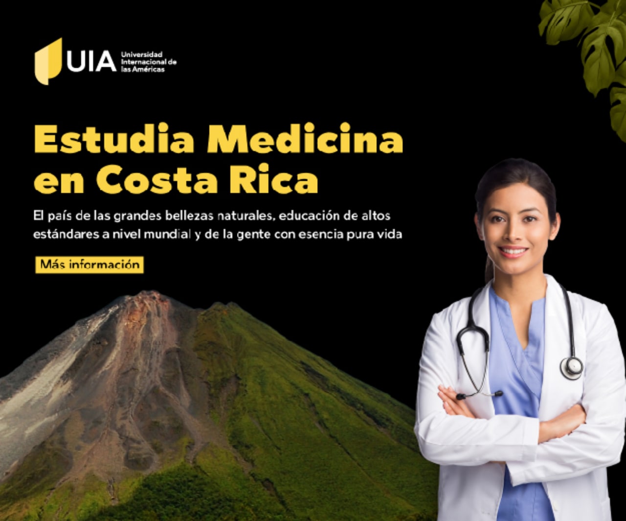 Universidad Internacional de las Américas ศึกษาแพทยศาสตร์ในคอสตาริกา