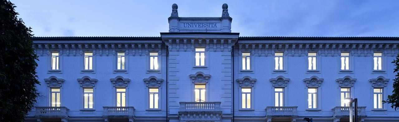 USI Università della Svizzera italiana Maestría en Historia y Teoría de las Artes y la Arquitectura