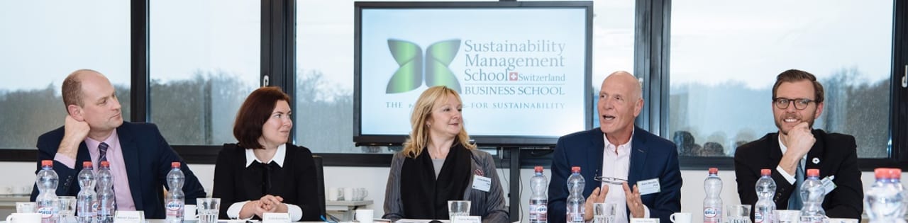 Sustainability Management School MBA in Sustainability Management
