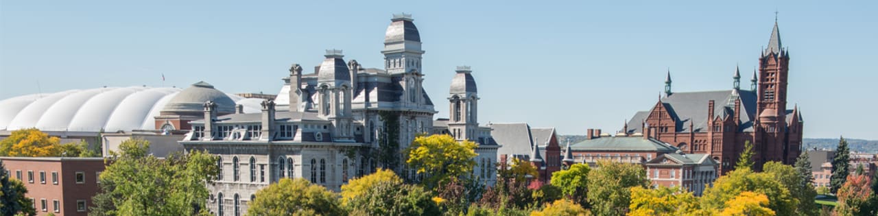 Syracuse University - College of Arts and Sciences Mestrado em Estatística Aplicada