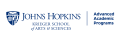 Johns Hopkins University, Advanced Academic Programs