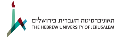 The Hebrew University of Jerusalem