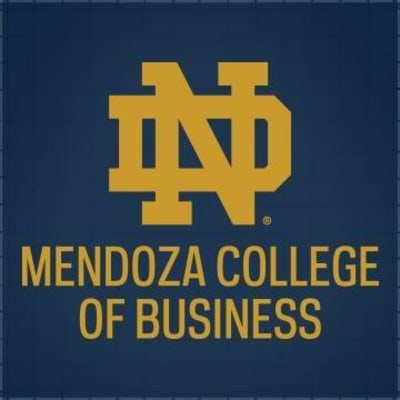 University of Notre Dame Mendoza College of Business
