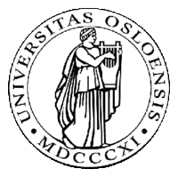 University of Oslo Faculty of Mathematics and Natural Sciences