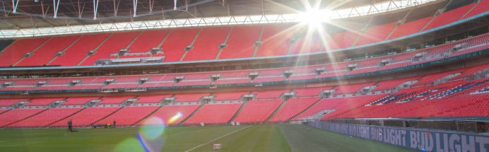 How is Student Life as a Football Business Student Working at Wembley?