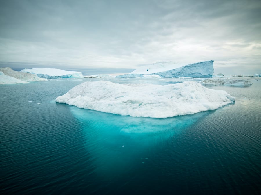 Arctic Icebergs in Ilulissat, Greenland :: Instagram: www.instagram.com/mlenny/ Copyright by Mlenny Photography :: Blog : www.mlenny.com :: istockphoto.com/portfolio/mlenny