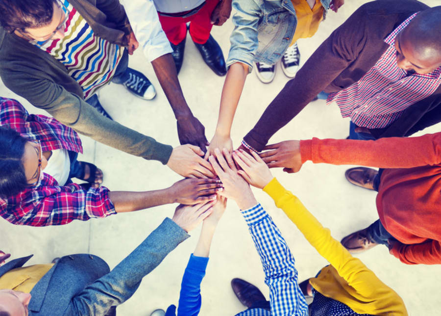 Diverse and Casual People and Togetherness Concept