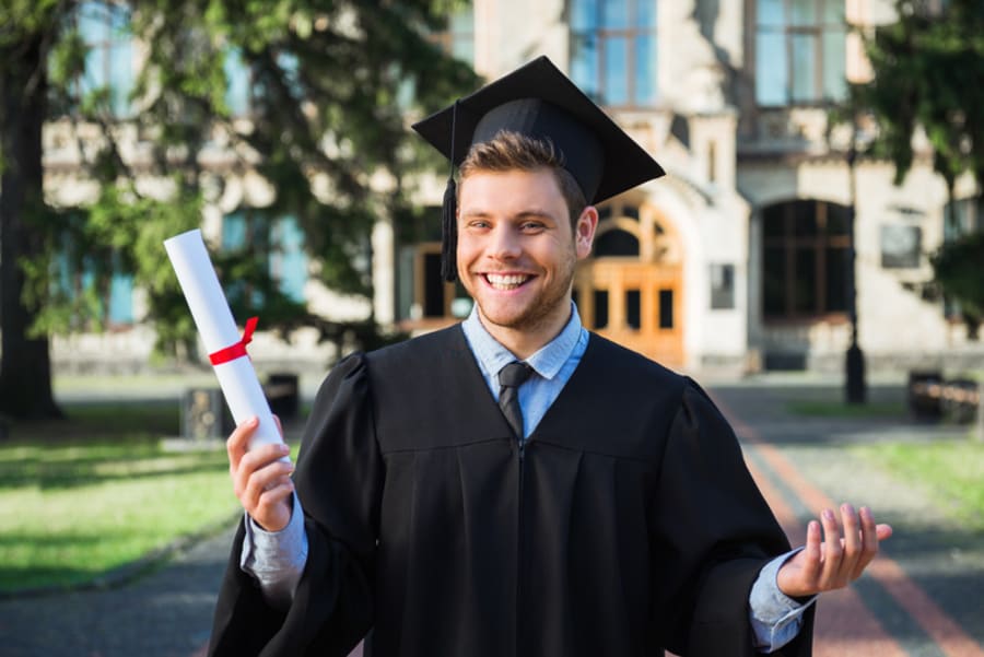 Concept for student graduation day