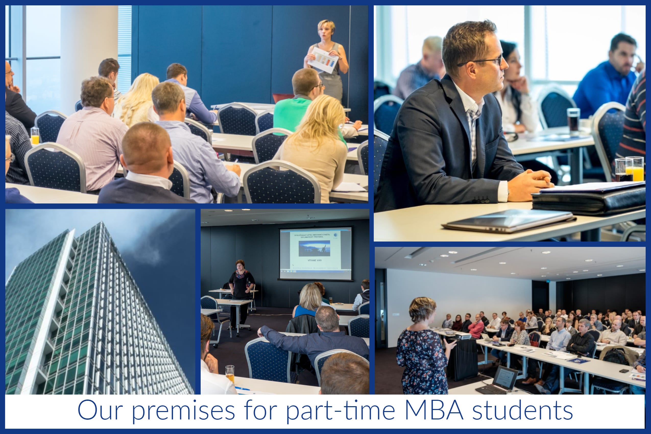 Nuestras premisas para estudiantes MBA a tiempo parcial