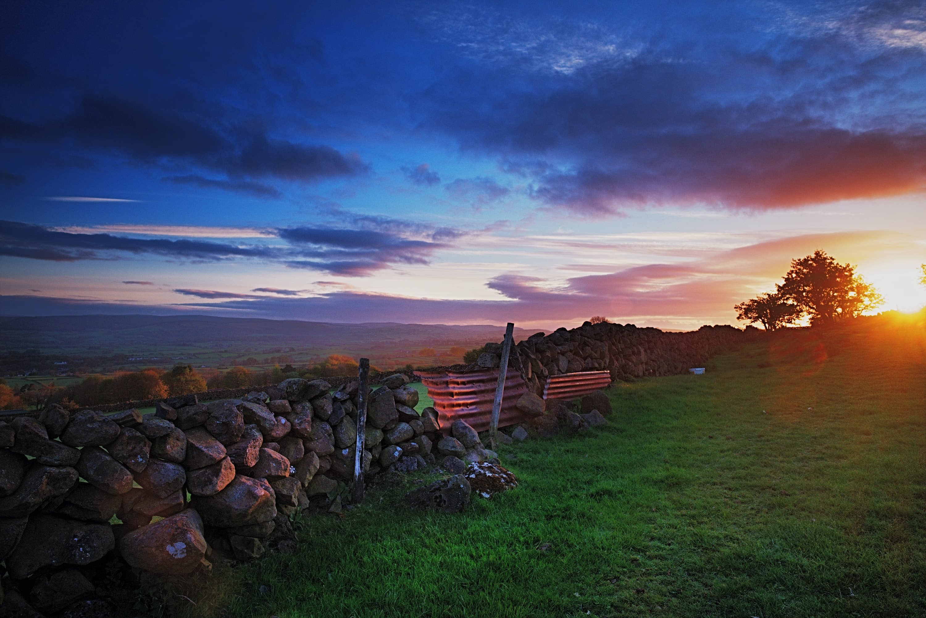 Taken in the foothills of Mount Slemish at sunrise in May a few years back, long before CoVID.