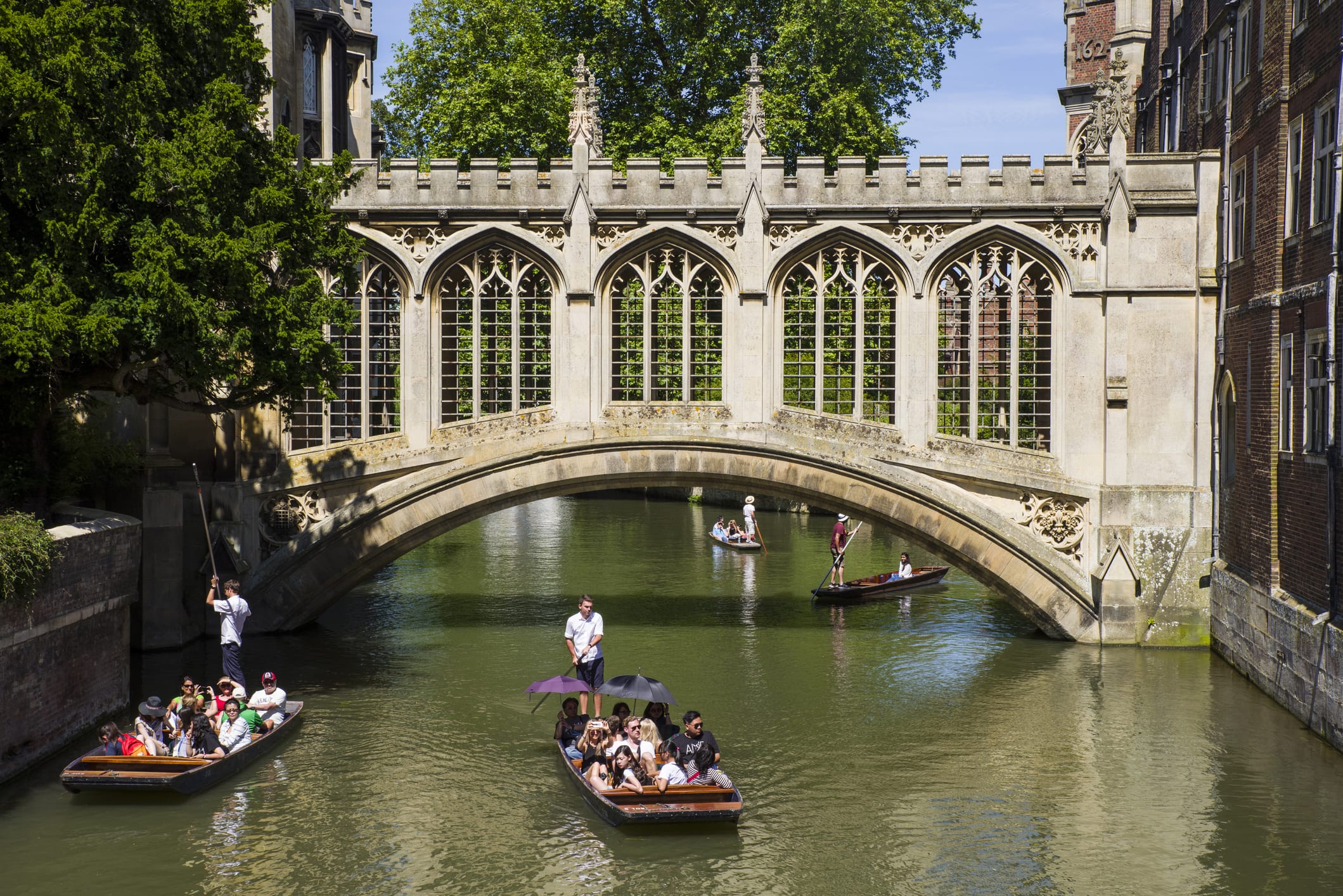Bridge of Sighs in Cambridge