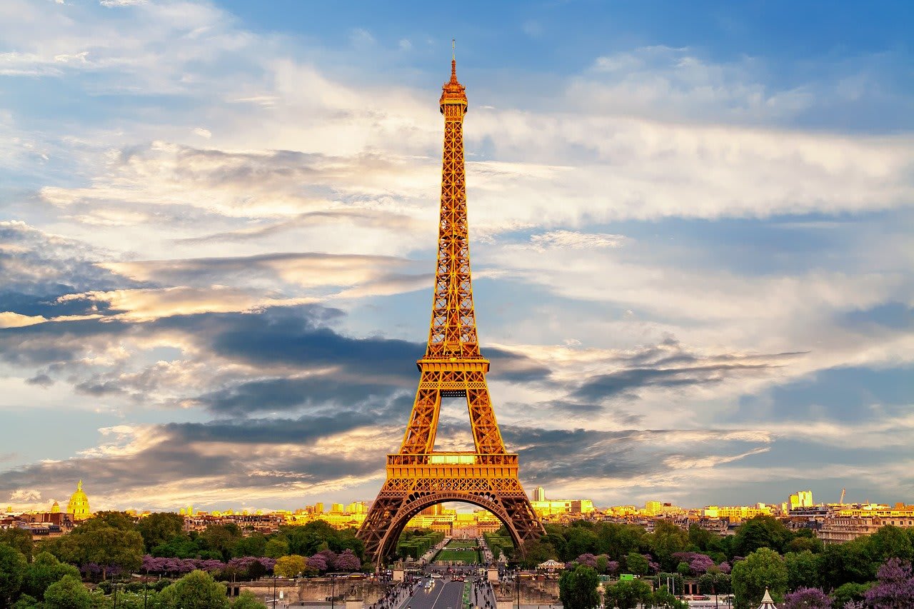 menara eiffel, paris, prancis