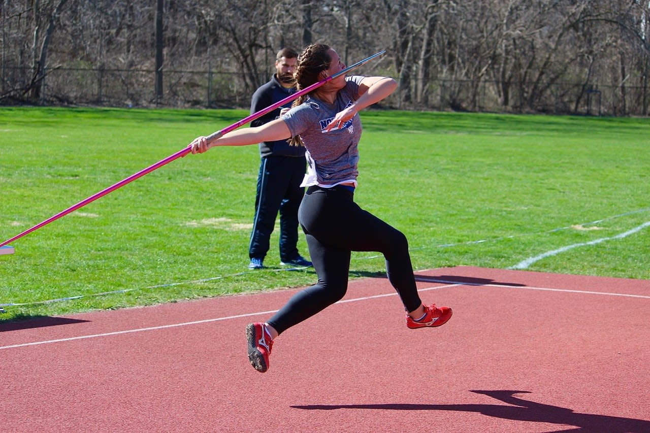 Javelin thrower college athlete