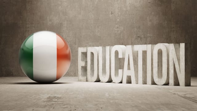 Ireland High Resolution Education Concept