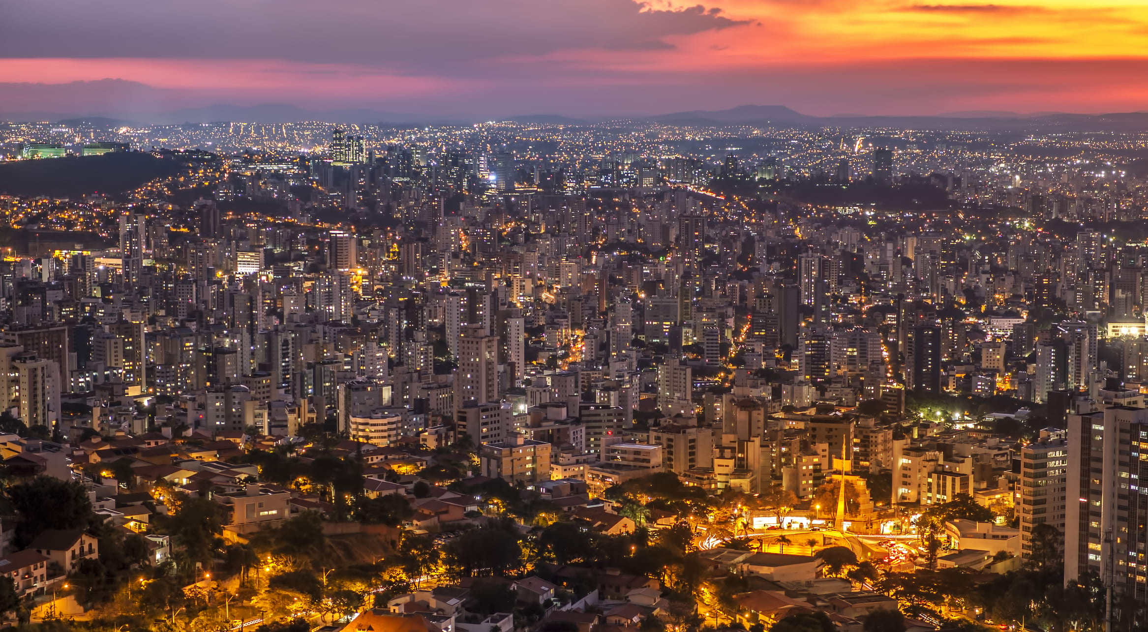 Belo Horizonte at night