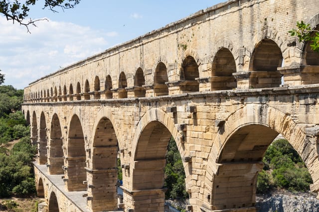 The Roman architects and hydraulic engineers who designed this bridge, created a technical as well as an artistic masterpiece.