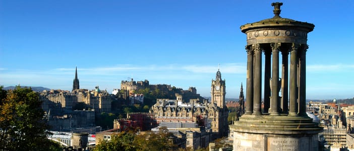 Calton Hill in Edinburgh