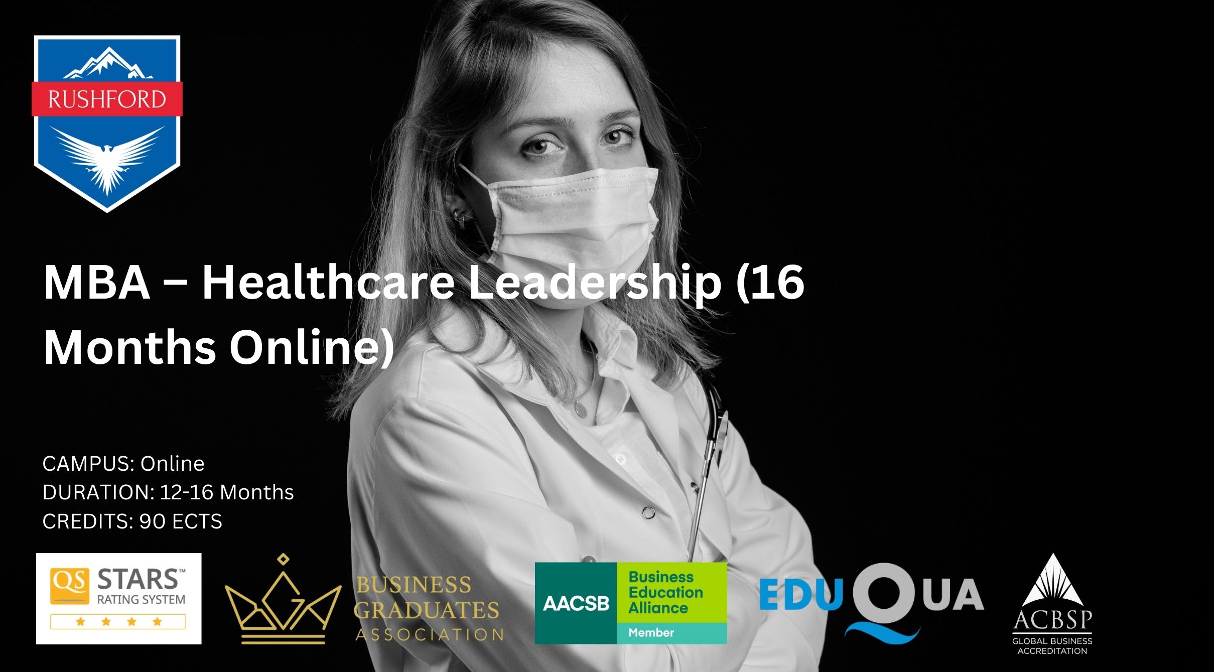 MBA – Healthcare Leadership (16 Months Online)