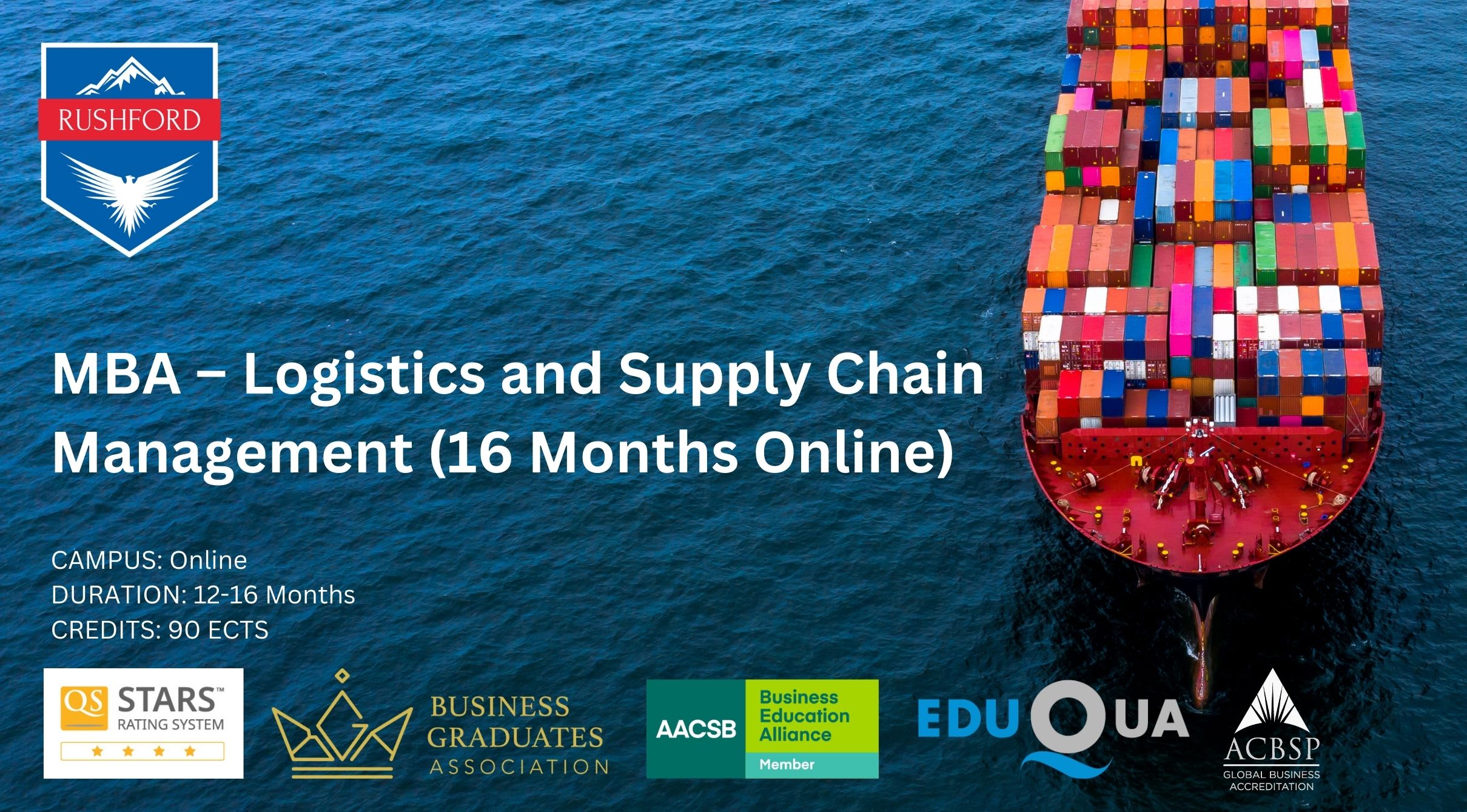MBA – Logistics and Supply Chain Management (16 Months Online)