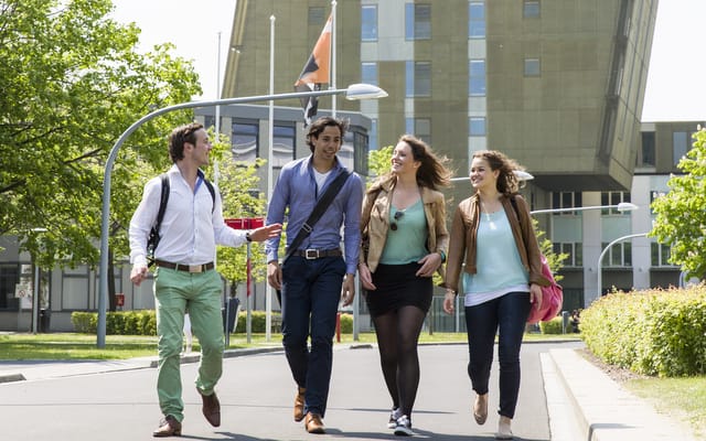 Walking on Campus