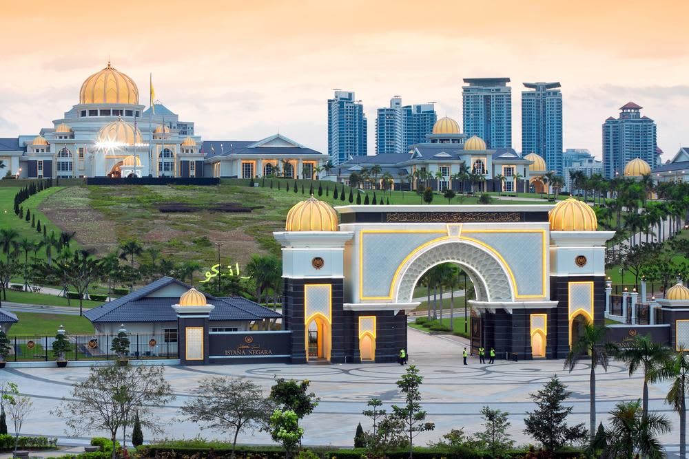 王宮イスタナネガラ（イスタナネガラ）、クアラルンプール、マレーシア