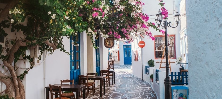 Greek Island Street