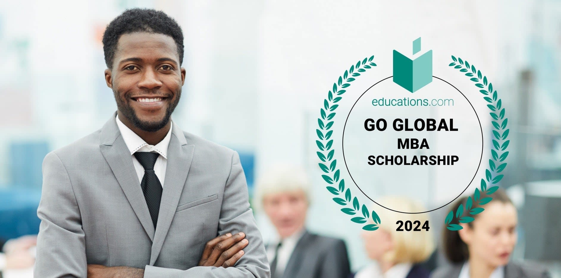 2024 Go Global MBA Scholarship header
