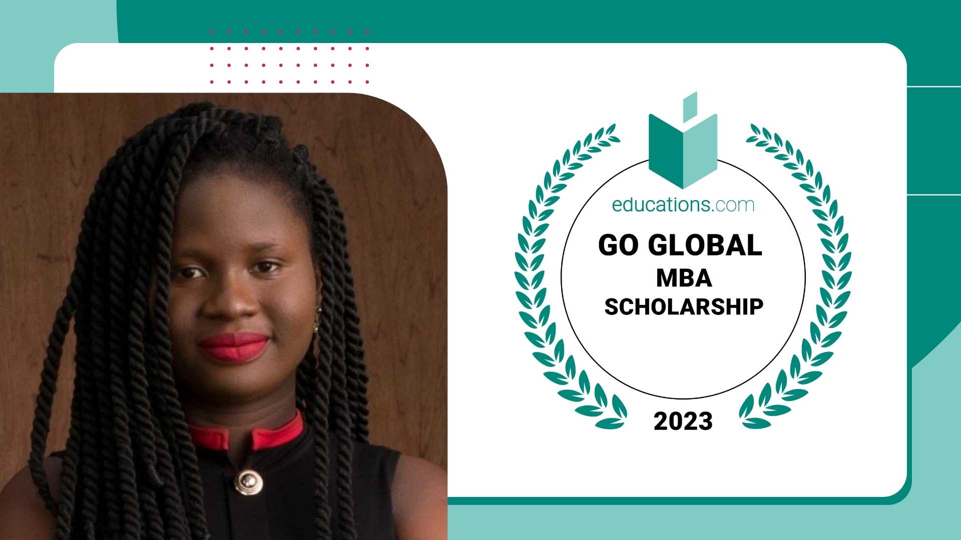2023 Go Global MBA Scholarship Winner - Esther Ajari