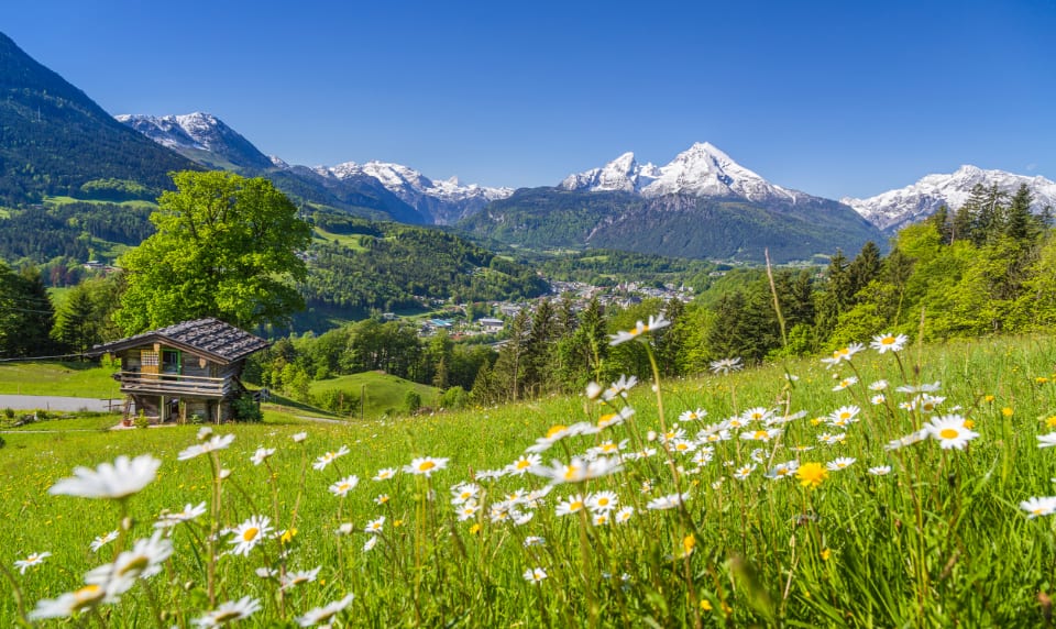 Famous hills of Switzerland