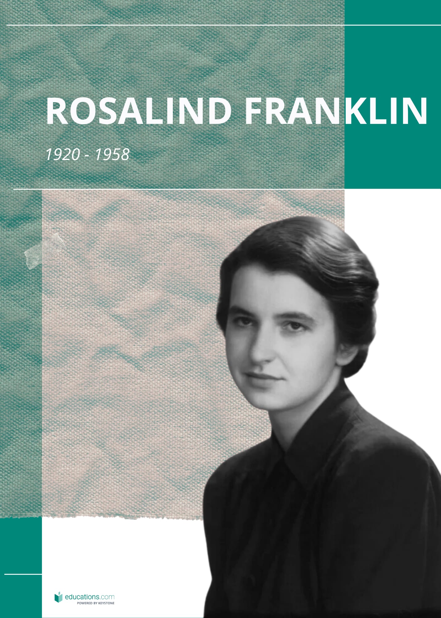 Women who changed the world: Rosalind Franklin