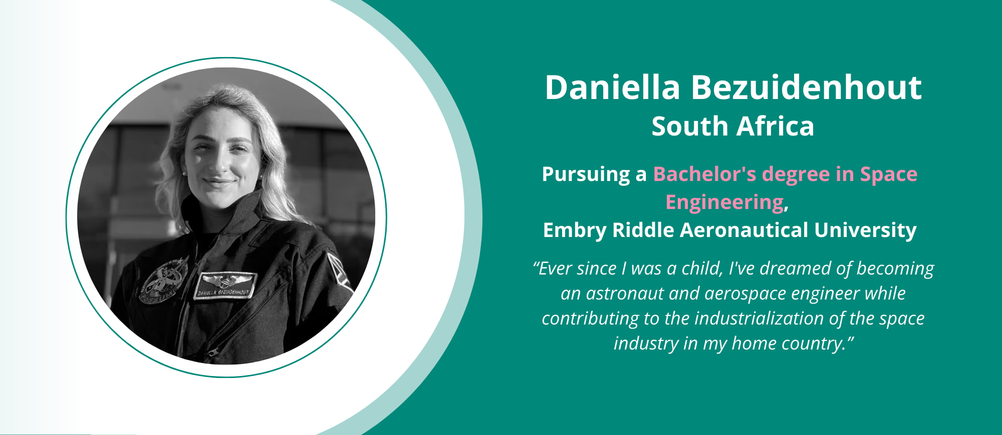 Finalist of educations.com Study a Bachelor's in the USA Scholarship