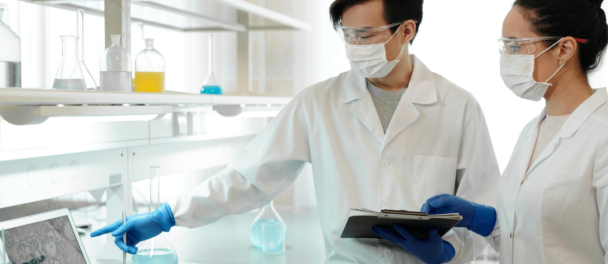 doctors in medical lab