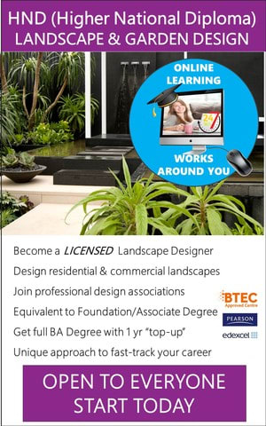 Landscape Design - HND / Associate Degree Course (Online)