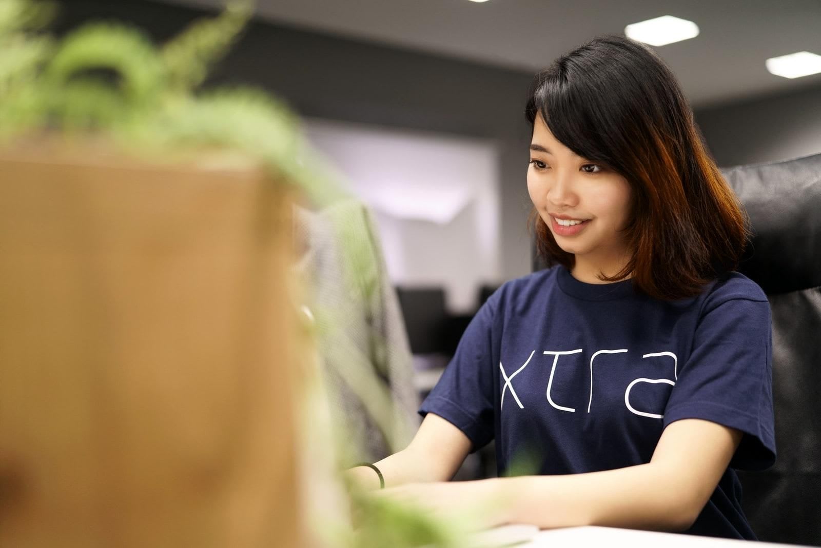 We hired an amateur model for a photo shoot in our office. She did a great job and we were very happy with her photos.