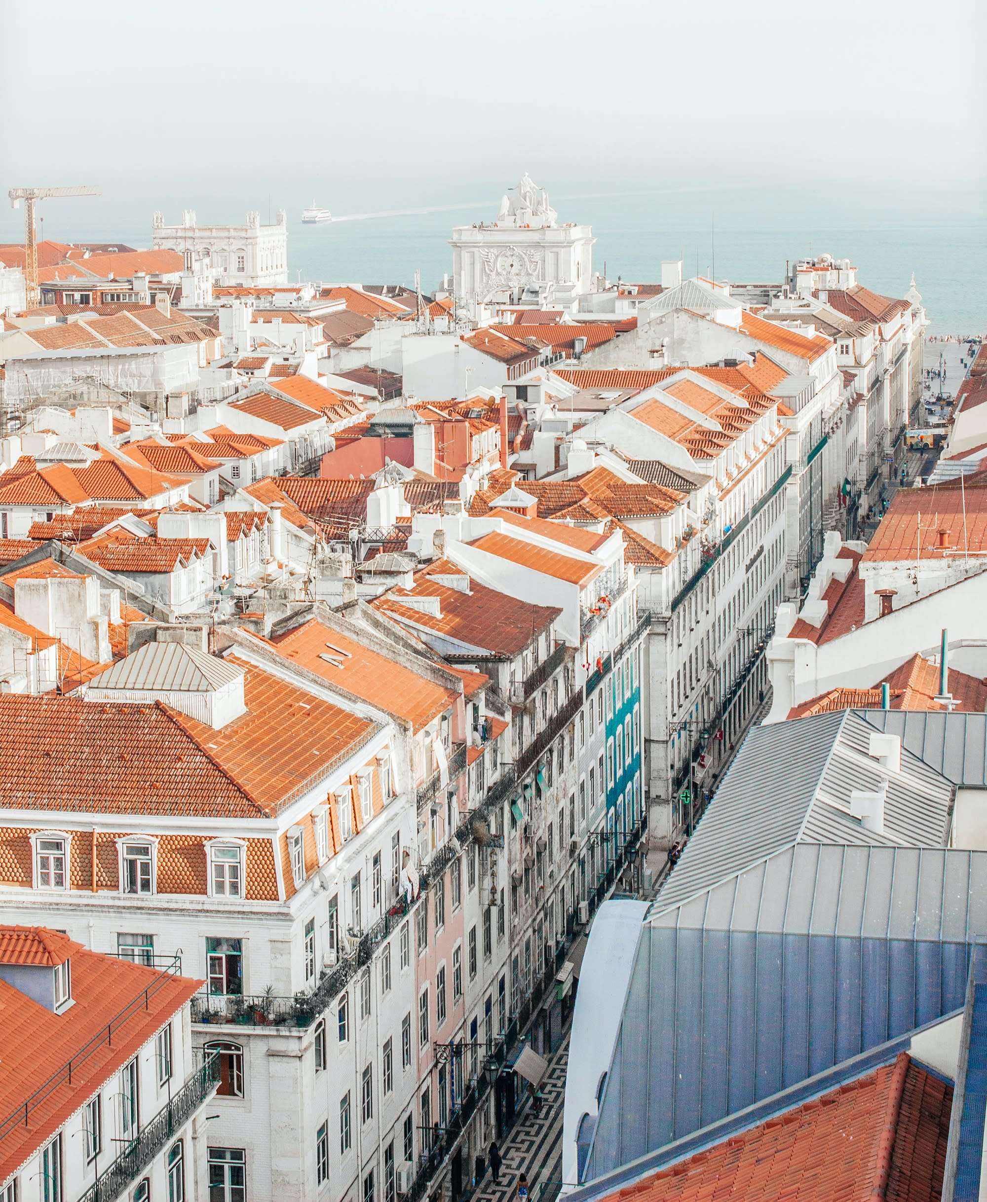 Tenement houses in Lisbon