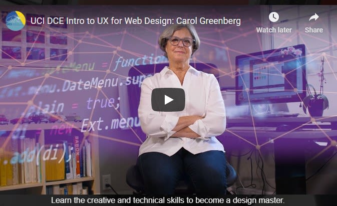 UX for Web Design - Youtube Image