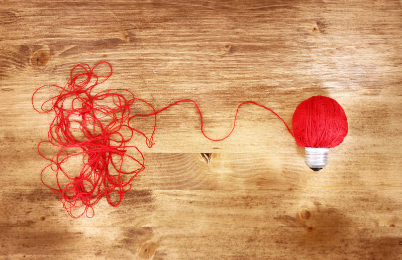 wool light bulb