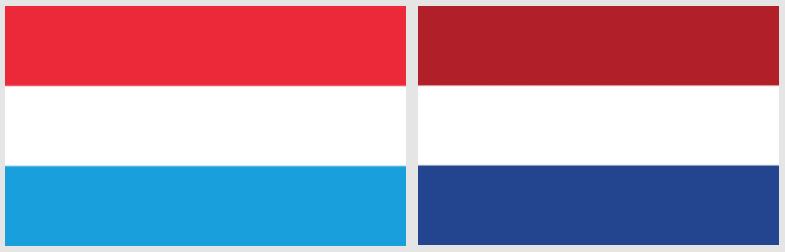 Luxembourg and Netherlands