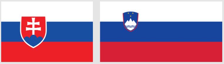 Slovakia and Slovenia
