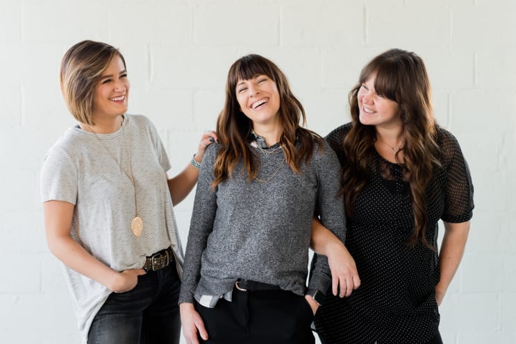 Strong women, female business owners share a laugh as they discuss trendy topics and enjoy life.   Kul&oslash;r Hair Design and Color Studio is the best place for hair styling, located at 22 East Center Street in Logan, Utah.  https://www.instagram.com/kulorsalon/ https://www.kulorsalon.com/ 435-213-9075 https://www.aveda.com/salon/KulorSalon  https://www.instagram.com/AwCreativeUT/ https://www.AwCreativeUT.com/ #AwCreativeUT Adam Winger #awcreative #AdamWinger